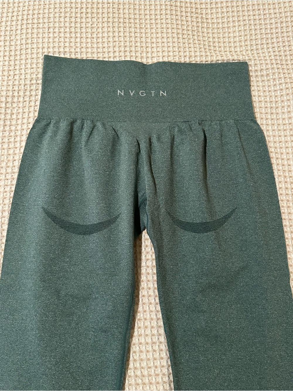 NVGTN Forest Green High-Waist Leggings